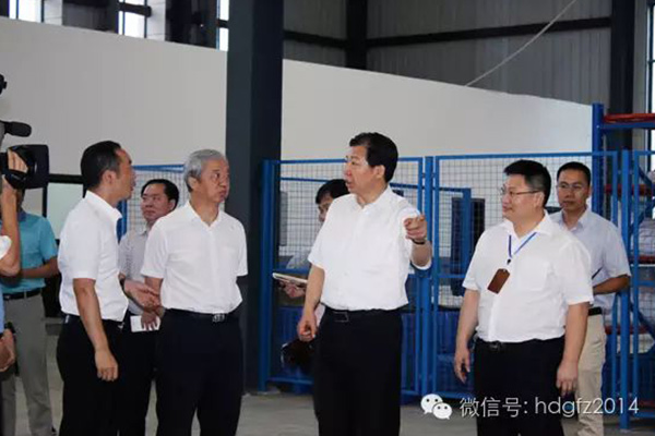助力株洲新材料產(chǎn)業(yè)發(fā)展，省、市領(lǐng)導(dǎo)蒞臨宏大指導(dǎo)